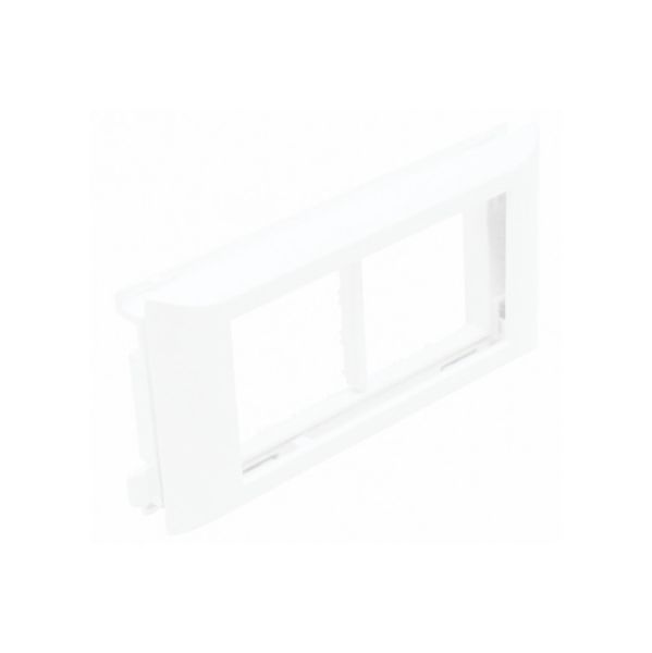 Efapel Adapt Q45 P/calhas Tampas L60 4 Mod Branco - 10951ABR