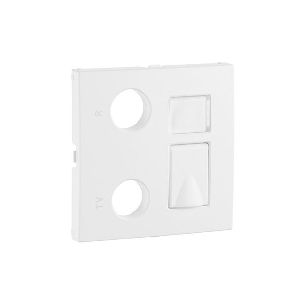 Efapel Cent Tom Mista RTVRJ45/RTVRJ45FO Gelo - 90774TGE