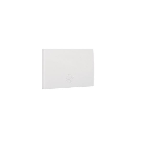 Efapel Tecla Simples com 2 Simbolos Ventoinha Branco - 90609TBR