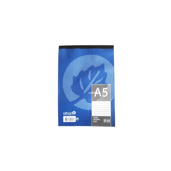 Alban Bloco de Notas A5 Quadriculado 100 Fls