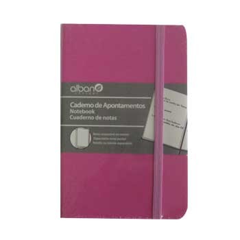 Bloco Notas Liso 14,2x9,6cm Rosa 96fls