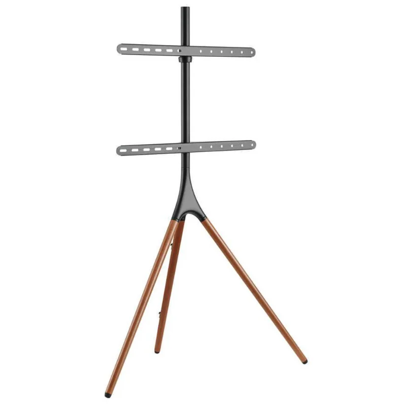 Suporte de Chão com Tripé Napofix FMT600F 45″ – 65″ TV Preto/Castanho