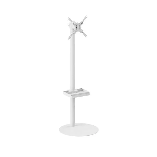 Napofix FM200W Suporte Chão Free Standing para TV de 17"-43" Branco