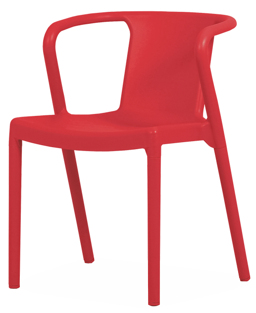 Pack 16 Cadeiras LISBOA BOLD Vermelho Ruby