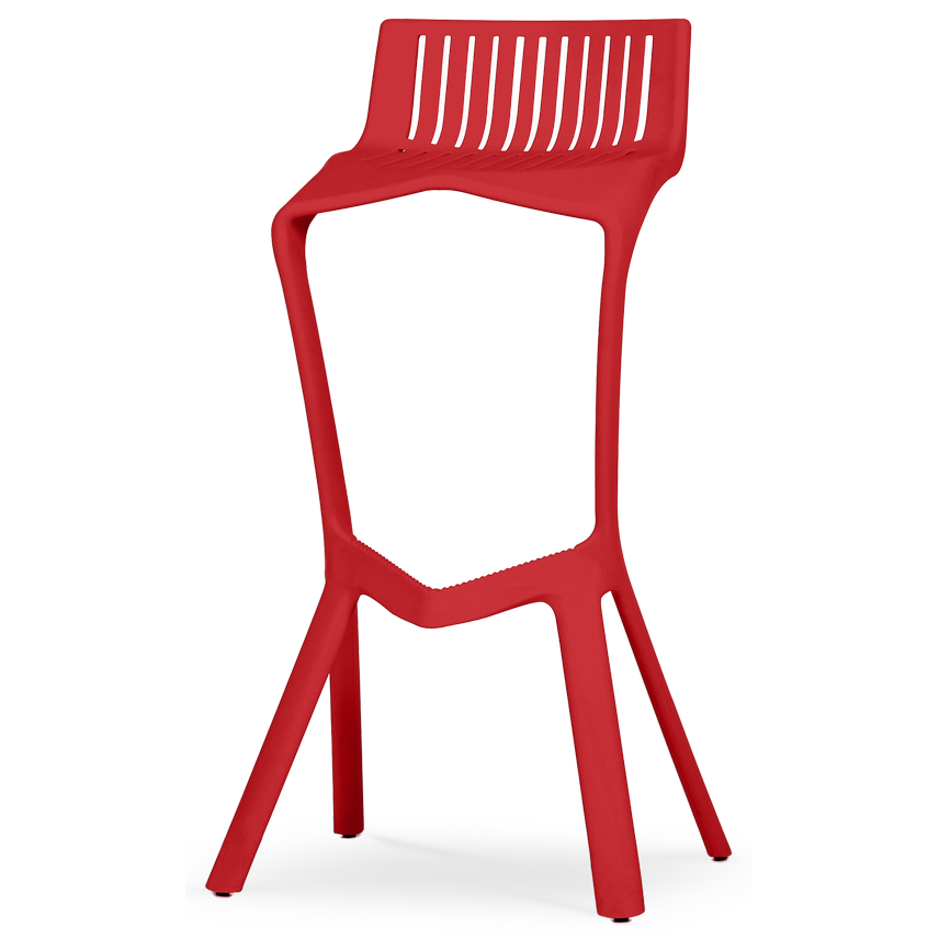 Pack 16 Cadeiras de Bar Texas Bar Vermelho