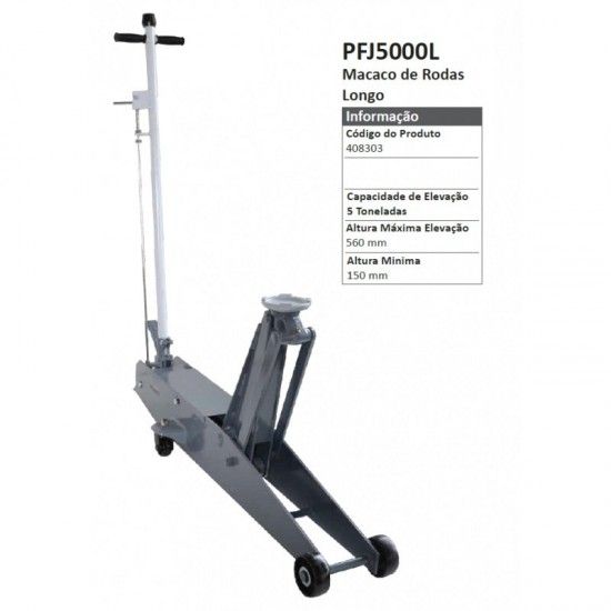 MACACO DE RODAS 5 TON LONGO COD.408303