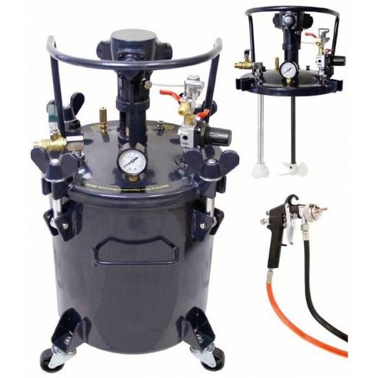TANQUE PINTURA 20L 2m MISTURADOR AUTOMÁTICO REF 123544 EUROED
