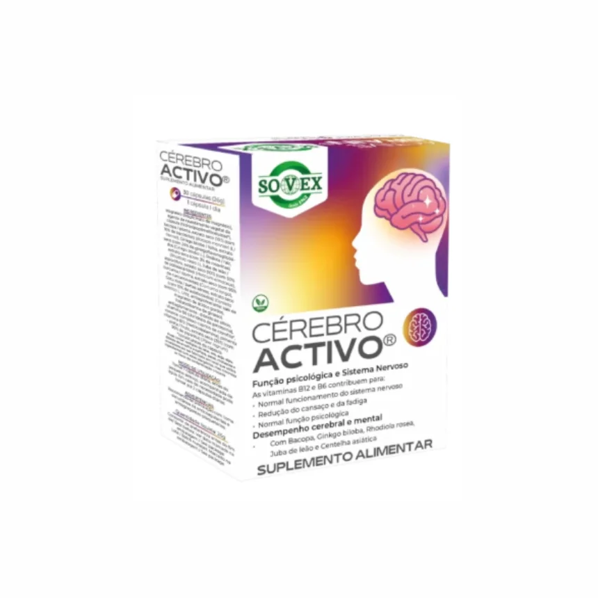 Cérebro Activo | 30 cápsulas – Sovex
