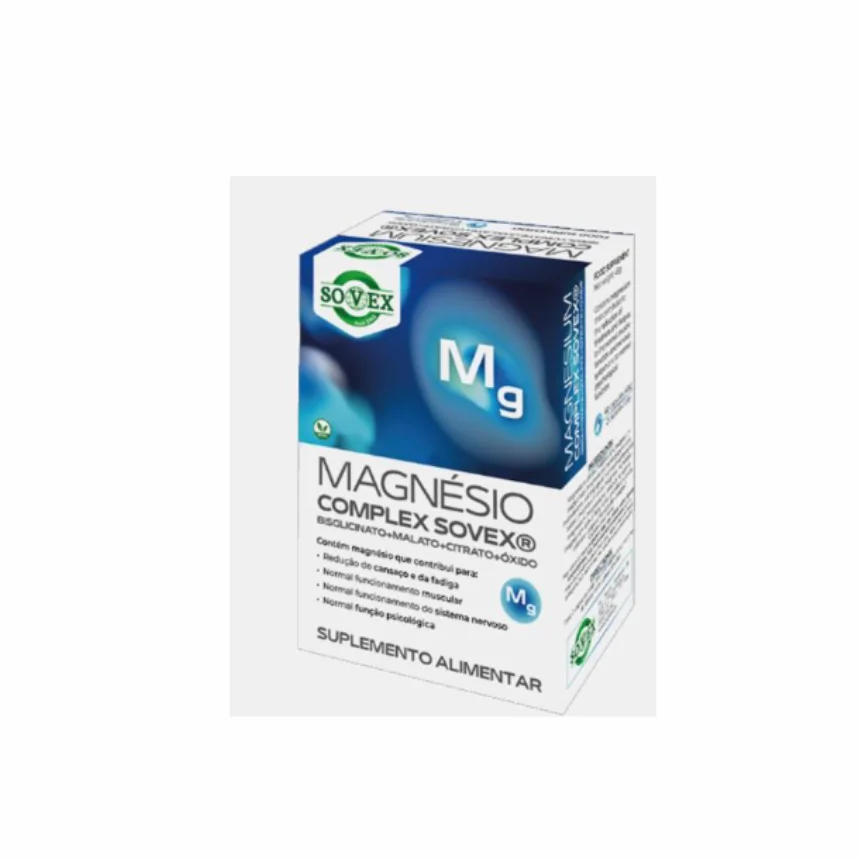 Sovex Magnésio Complex 60 Cápsulas