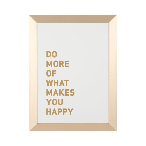 Bi-office Quadro com Frase Kamashi Gold 60x45cm - MM04445612