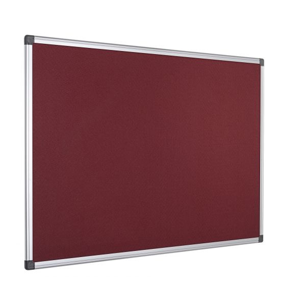 Bi-office Quadro Expositor Feltro 60x90cm Bordô Moldura Alumínio Maya - FA0333170