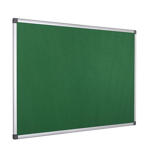 Bi-office Quadro Expositor Feltro 45x60cm Verde Moldura Alumínio Maya - FA0244170