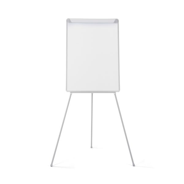 Bi-office Flipchart Tripod Easel Basic, Magnético, Cinzento, Euro (70 X 100 cm)