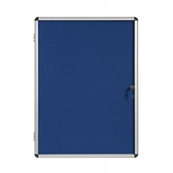 Vitrine Interior 981x1160x35mm Feltro Enclore Azul - VT640107150