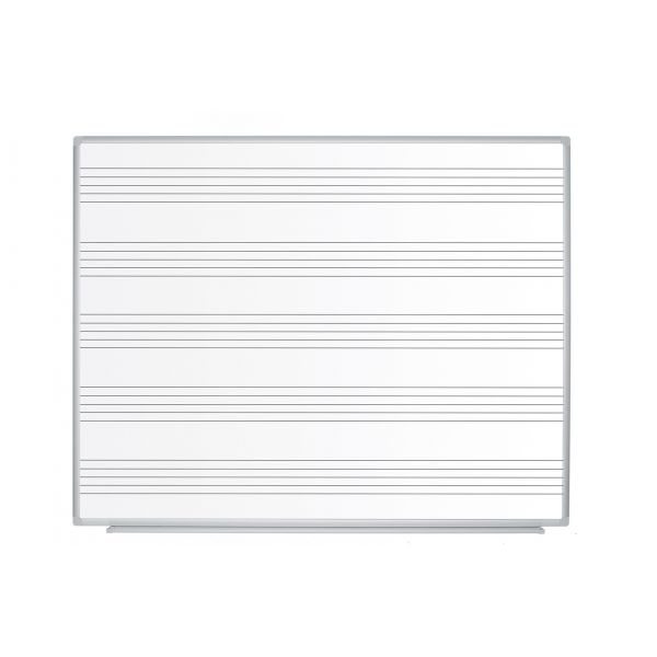 Bi-Office Quadro Branco Magnético Esmaltado 1800x1200m Pentagrama - CR1291170
