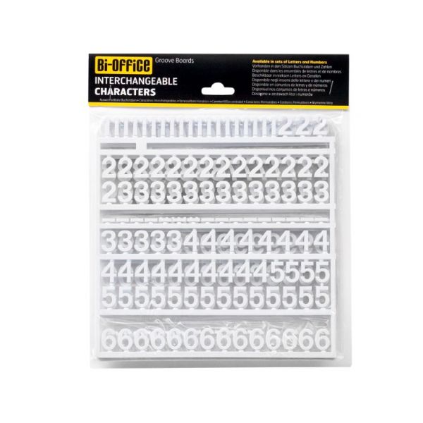 264 Números Intercambiáveis de 19mm Bi-office - CAR0401
