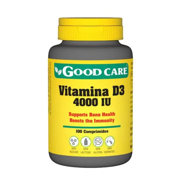 Good Care Vitamin D3 4000iu 100 Cápsulas
