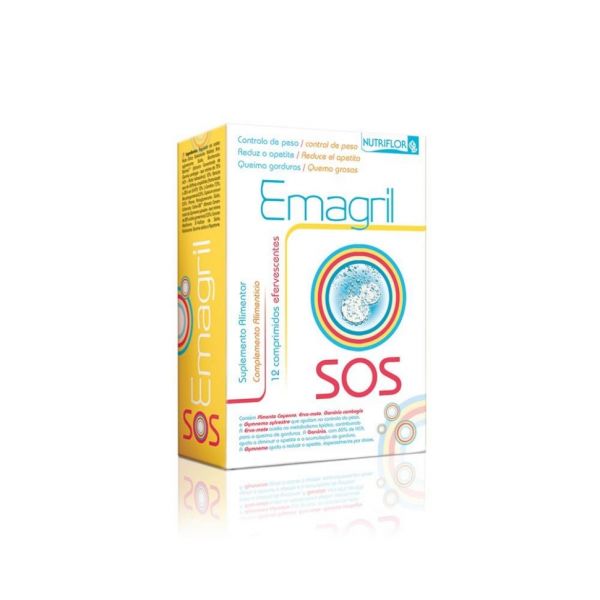 Nutriflor Emagril SOS 12 Comprimidos efervescentes