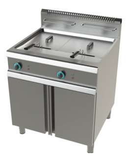 Fritadeira a gás com 2 cubas Junex - FG7N213