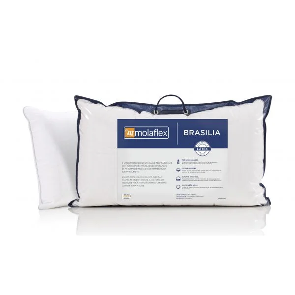 Molaflex Almofada Latex Brasilia 70x50
