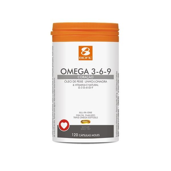 Biofil Omega 3-6-9 120 Cápsulas