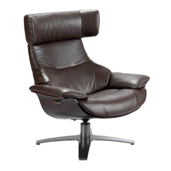 Dudeco Poltrona Heves 88x85x105 Castanho Escuro