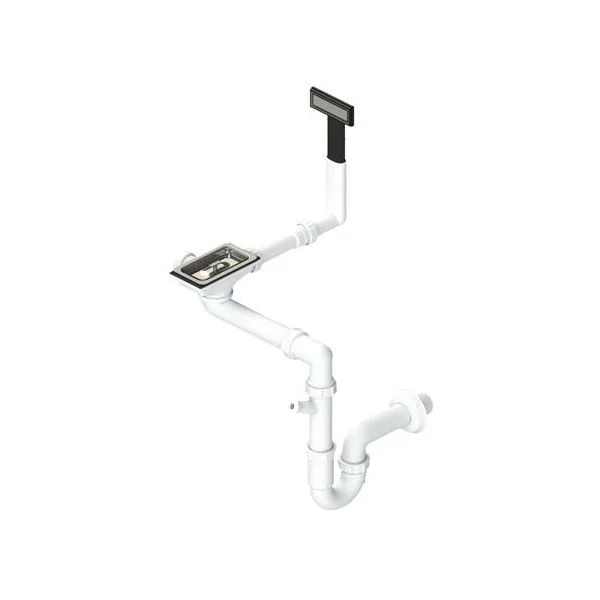 Rodi Sifão Válvula Manual 0212247S Anti-Inundação Branco