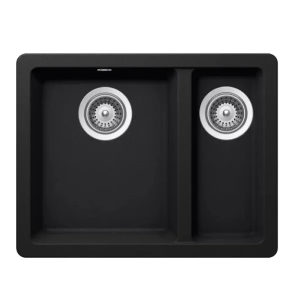 Lava Louça RODI - COMPOSITE DUO 60 NERO