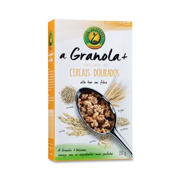 Cem Porcento a Granola+ Cereais Dourados 350g