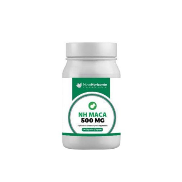 Novo Horizonte Maca 500mg 100 Cápsulas