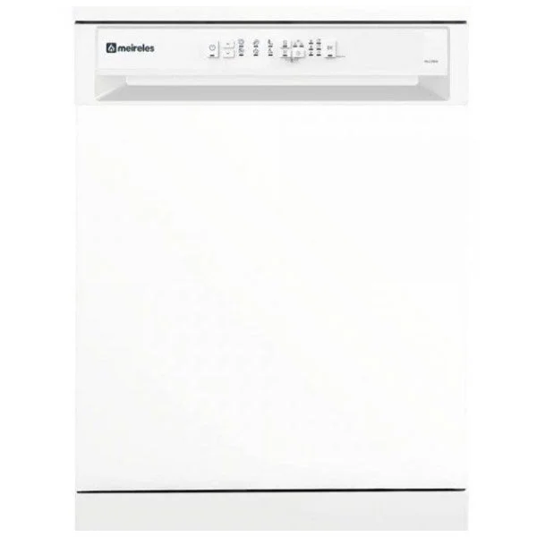 Máquina de Lavar Loiça MEIRELES MLL 128 W | 12 Talheres, Classe E, 6 programas