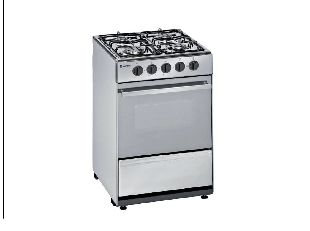 Fogão a Gás Meireles N520X NAT | 4 Queimadores, Forno Gás, 55L