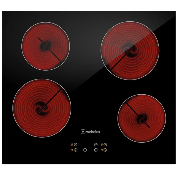 Placa Vitrocerâmica Meireles MV 1602 | Touch control, 4 zonas, 6000W