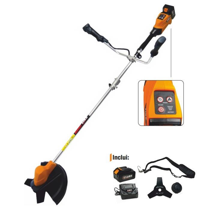 ROÇADORA 20V 350W LIKE SF8A208 C/ BATERIA 8AH+CARREGADOR