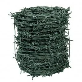 Arame farpado plastificado BWG 15/15 - rolo de 100mt Vito
