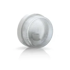 Aplique redondo 225mm branco vidro (as1041) Aslo