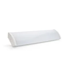 Armadura Acrílica difusor opal com l T8 LED 2x9W 6500K 60cm Aslo