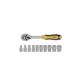 JOGO DE CHAVES COM ROQUETE 1/4” - 11 PCS VITO
