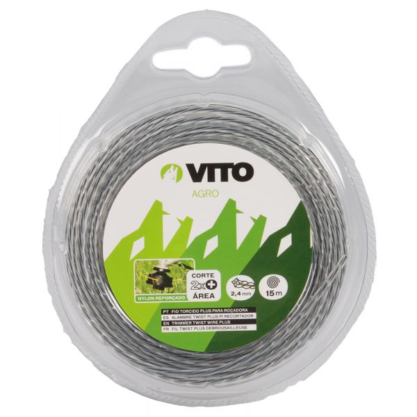 Fio de Nylon Torcido 3mm 60 Metros
