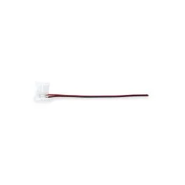Conector de 2 pinos com cabo para fita LED 10mm 12v/24v Aslo