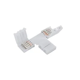 Conector clip T para fita LED RGB 10mm 12v/24v Aslo