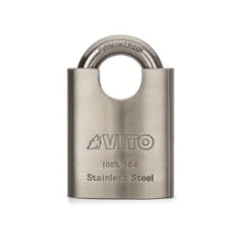 Cadeado alta segurança aço inoxidável 50mm Vito