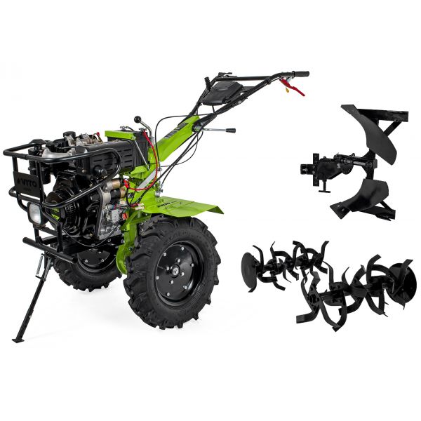 Vito Moto-enxada Diesel Transmissão Directa 12Hp - VIMEDTD12A
