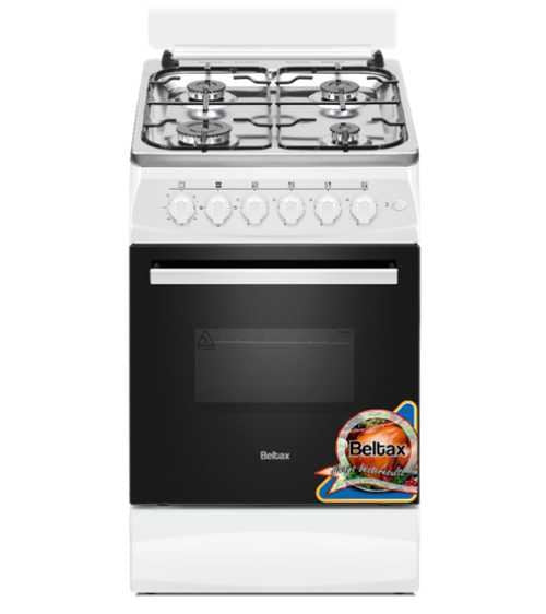 Fogão a Gás Beltax IF 2001 | 4 Queimadores, Forno Elétrico, Inox