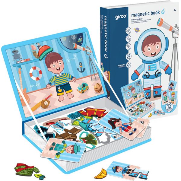 Giros Play Livro Magnético 12 Profissões - G154265