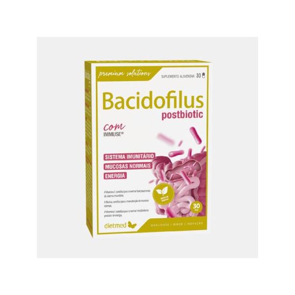 Dietmed Bacidofilus Postbiotic 30 Cápsulas