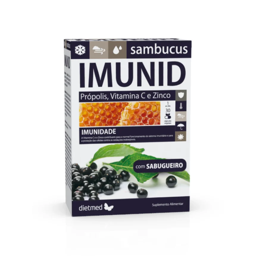 Imunid Sambucus | 30 Cápsulas – Dietmed