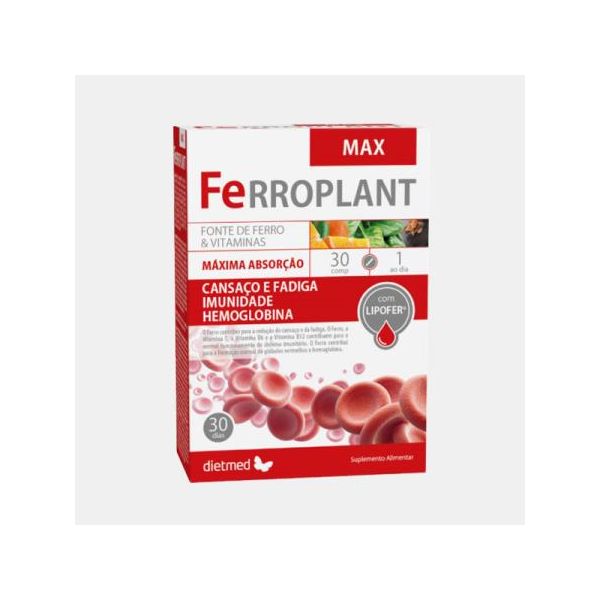 Dietmed Ferroplant Max 30 Comprimidos