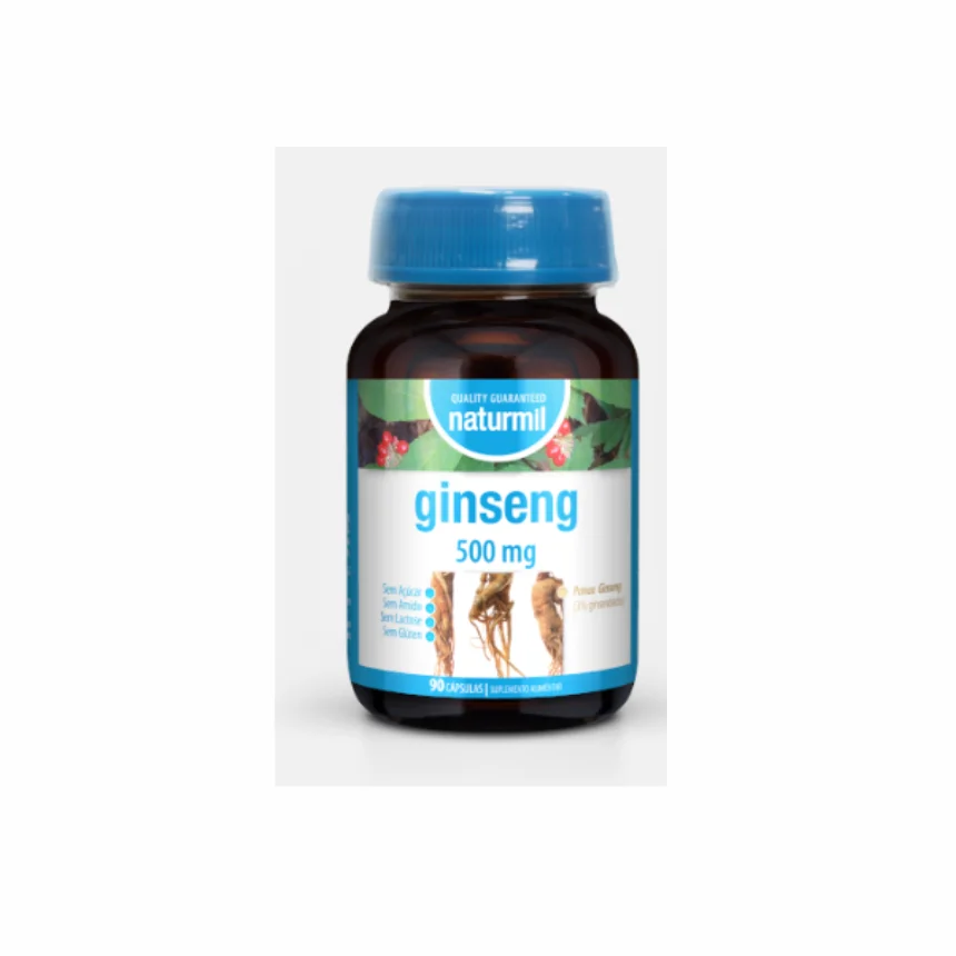 Ginseng 500mg | 90 Cápsulas – Naturmil