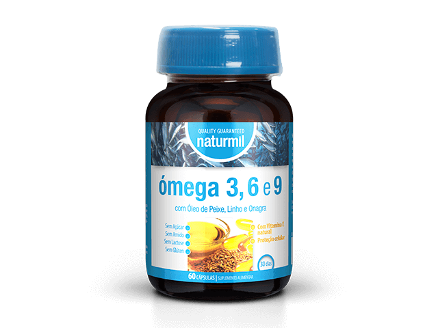 Naturmil Ómega 3, 6 e 9 60 Cápsulas